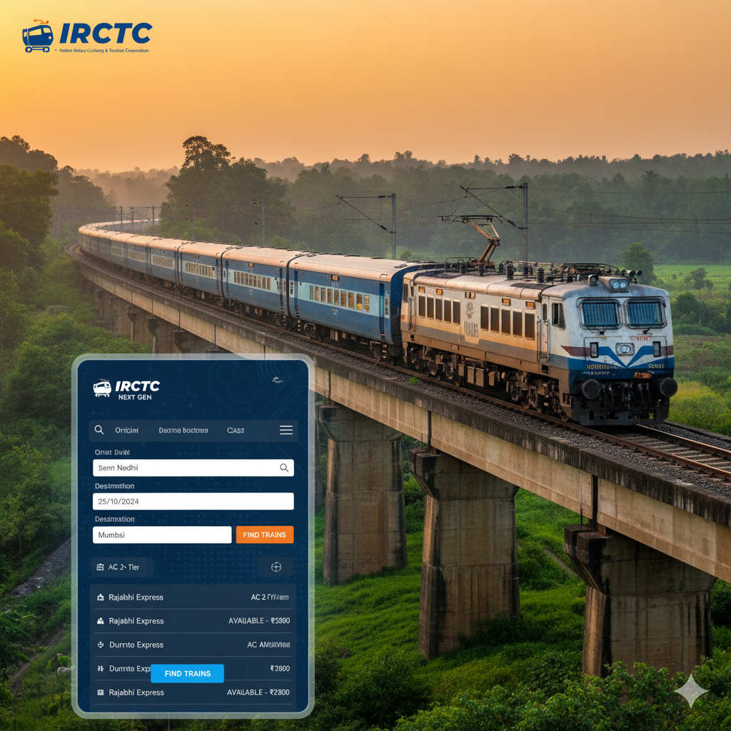 अब कंफर्म रेलवे टिकट की तारीख ऑनलाइन बदलें बिना चार्ज
